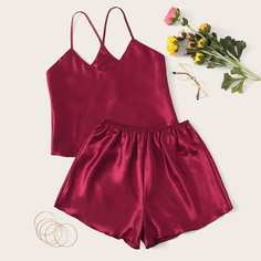 Атласная Пижама Shein