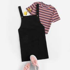 Однотонное Платье Сарафан Shein