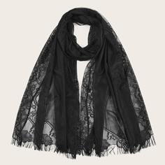 Шарф с цветочным узором Shein