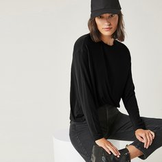 Однотонная футболка Shein