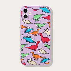 Чехол для iPhone с рисунком динозавра Shein