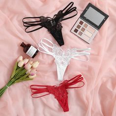 Одноцветный Трусики Shein