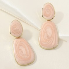 Серьги в геометрическим декором Shein