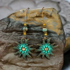 Серьги-подвески с солнцем Shein