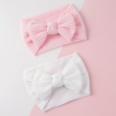 2шт детская повязка на голову с бантом Shein