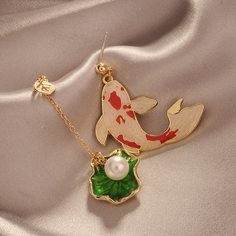 Серьги-подвески с искусственным жемчугом Shein