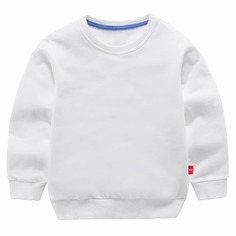 Однотонный свитшот для мальчиков Shein