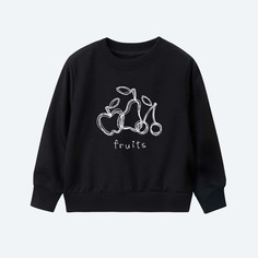 1шт свитшот с оригинальным принтом для девочек Shein