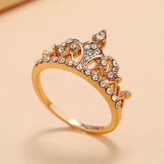 Кольцо со стразами 11шт Shein