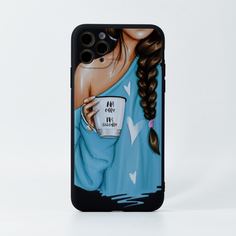 Чехол для iPhone с графическим принтом Shein