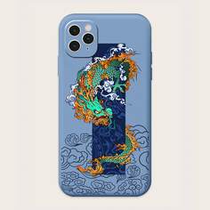 Чехол для iPhone с китайским драконом Shein