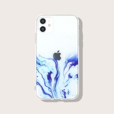 Прозрачный чехол для iPhone с рисунком Shein