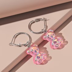 Серьги-подвески в форме медведя Shein