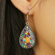 Серьги-подвески в богемском стиле Shein