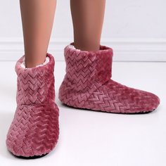Сапоги-тапочки на плюшевой подкладке Shein