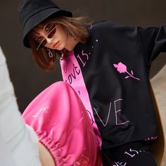 буква Повседневный Свитшоты Shein