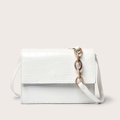 Крокодил Элегантный Сумка через плечо Shein