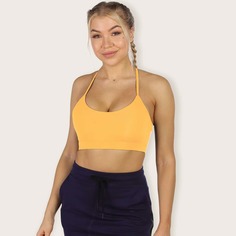 Однотонный спортивный бюстгальтер Shein