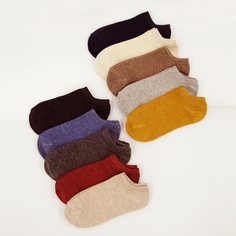 Однотонные носки 10 пар Shein