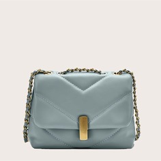 Сумка через плечо с металлическим декором Shein
