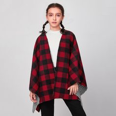 Хаундстут Повседневный Пальто для девочек Shein