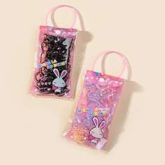 300шт резинка для волос и девочек Shein