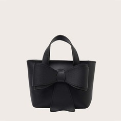 Сумка-сэтчел с бантом для девочек Shein