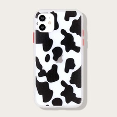 Чехол для iPhone с коровьим принтом Shein
