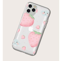Чехол для iPhone с фруктовым принтом Shein