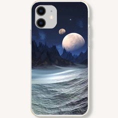 Чехол для iPhone с ландшафтным принтом Shein
