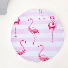 Круглый коврик для мыши Flamingo Shein