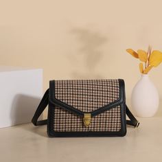 Сумка через плечо с узором "хаундстут Shein