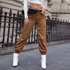 Модные брюки с карманом Shein