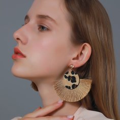 Серьги-подвески с бахромой Shein