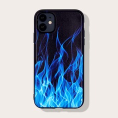 Чехол для iPhone с узором "огонь Shein