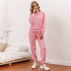 Свитшот и брюки на кулиске Shein