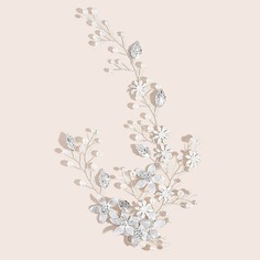 Украшение для волос с искусственным жемчугом и цветком Shein