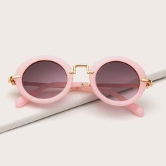 Солнечные очки в акриловой оправе для девочек Shein