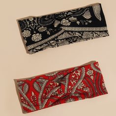 2шт повязка на голову с узором Shein
