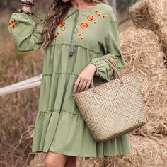 Соломенная сумка-тоут Shein