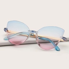 Солнечные очки без оправы для девочек Shein