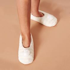 Пушистые шлепанцы Shein