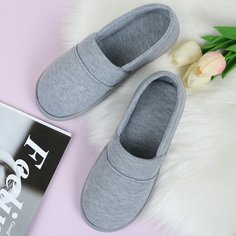 Минималистские плюшевые шлепанцы Shein