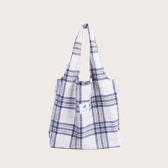 Сумка-тоут в клетку Shein