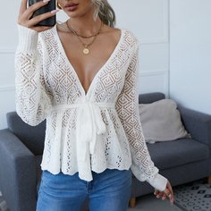 с поясом Одноцветный Повседневный Кардиганы Shein