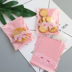 100шт сумка для печенья в горошек Shein