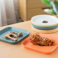 1шт 6-дюймовая тарелка в случайной форме Shein