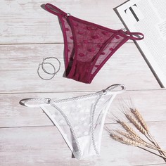 2 пакета сетчатые трусики Shein