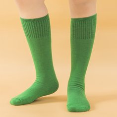 Зеленые футбольные носки для мальчиков Shein