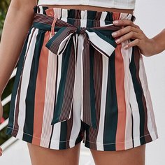 Пояс Полосатый Бохо Шорты Shein